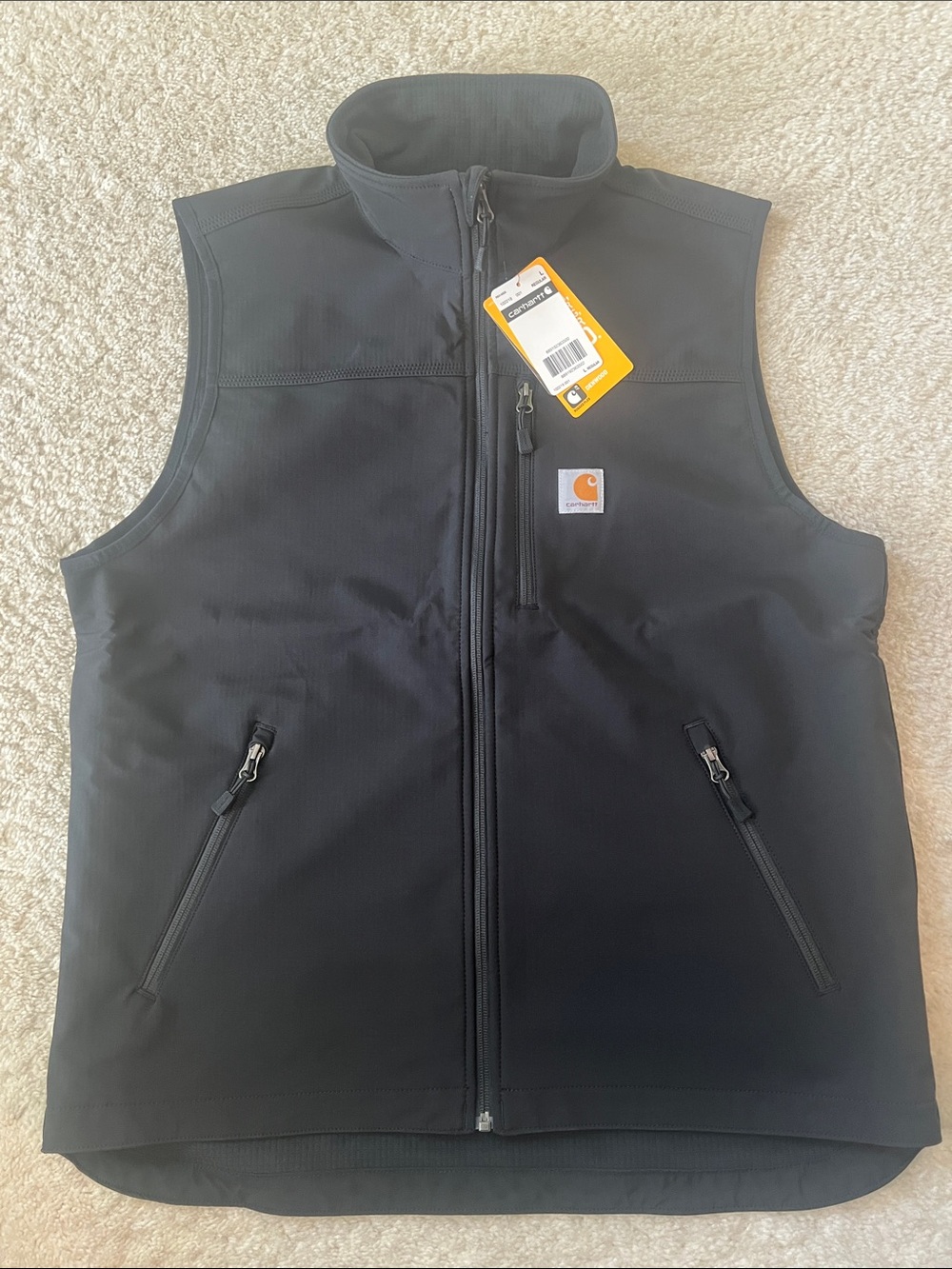 Men’s Carhartt Denwood Softshell Vest Black Large